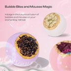 Bath Bombs for Women, Gift Set of 6 Fizzies Luxury Large Size - Image 4