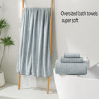 YTYC 29x59 Inch Extra Large Bath Towels Set of 6 Quick Dry Super Soft - Image 3