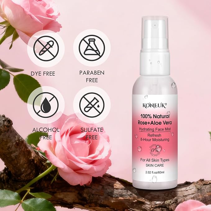 KONEUK Skincare Refreshing Face Mist Kit-Long Hydration and Soothing Facial - Image 4