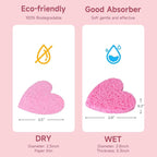 100 Count Compressed Facial Sponges 100% Natural Cellulose Eco-Friendly Makeup - Image 5