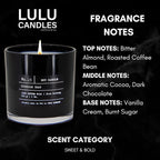 Lulu Candles | Espresso Bean | Luxury Scented Soy Jar Candle | Hand Poured in - Image 3