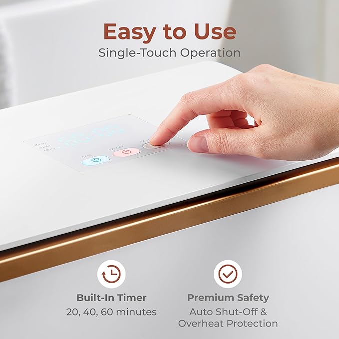 SereneLife Luxury Rectangle Towel Warmer - Image 4