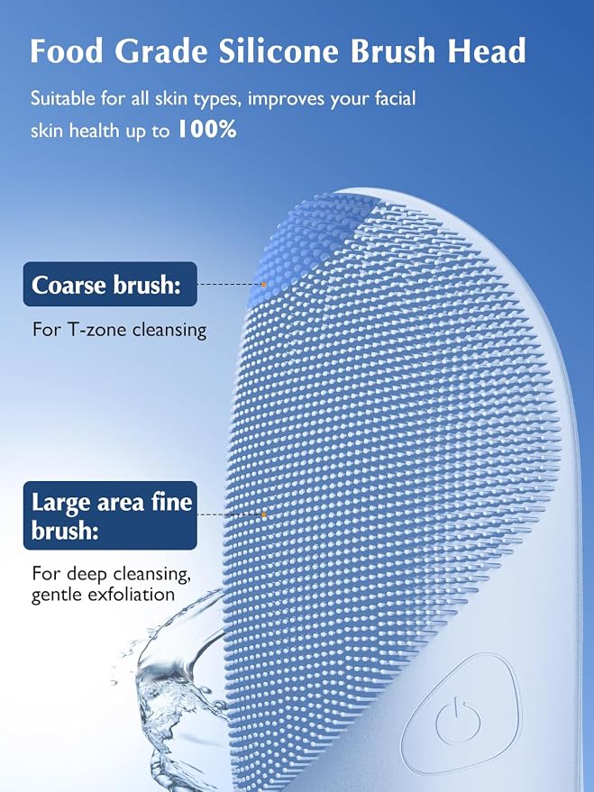 COSLUS JMY05 Facial Cleansing Brush Silicone Face Scrubber: IPX7 Waterproof - Image 7