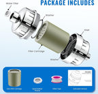 Ryamen Heavy Duty Shower Filter, Shower Water Filter, 99% REMOVAL Shower Head - Image 9