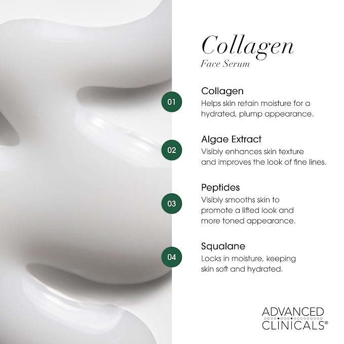 Advanced Clinicals Collagen Serum - Image 4
