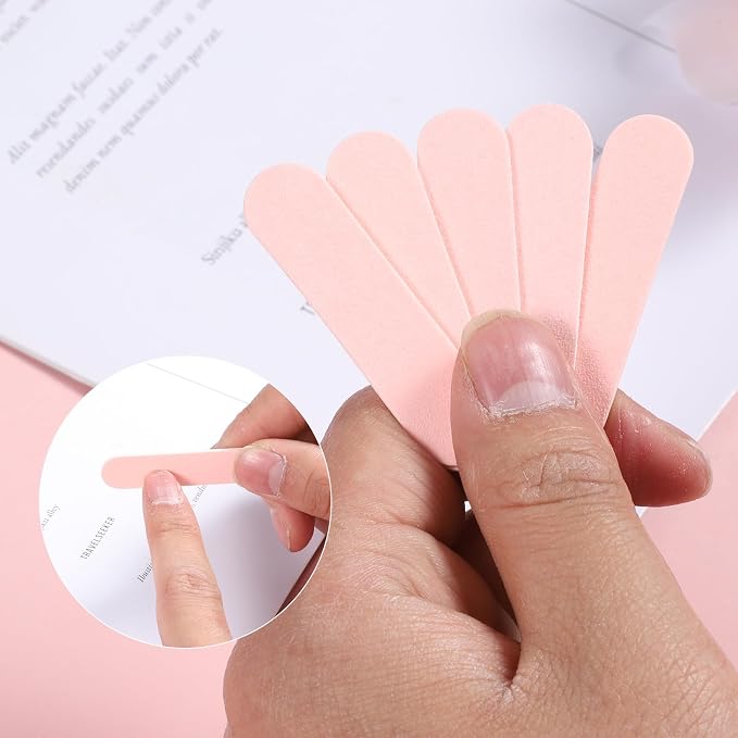 40 Pack Mini Nail File Disposable Manicure Kit Individually Package - Image 5