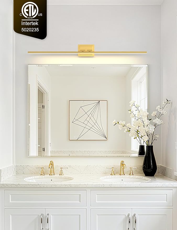 VOLISUN Bathroom Vanity Light 48 inch, 30W Dimmable 5CCT Led Bathroom Light - Image 2