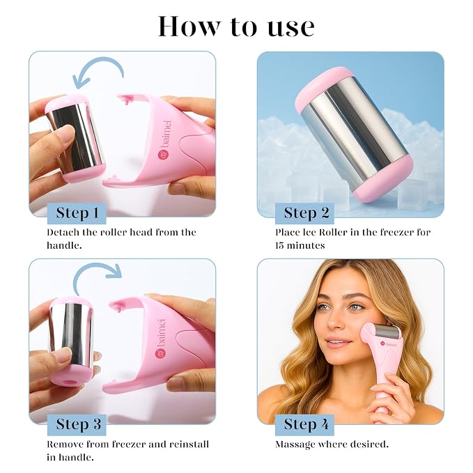 BAIMEI IcyMe Stainless Steel Ice Roller - Image 6