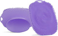 2 PCS Face Scrubber, Soft Silicone Face Exfoliator by ARIOSOX
