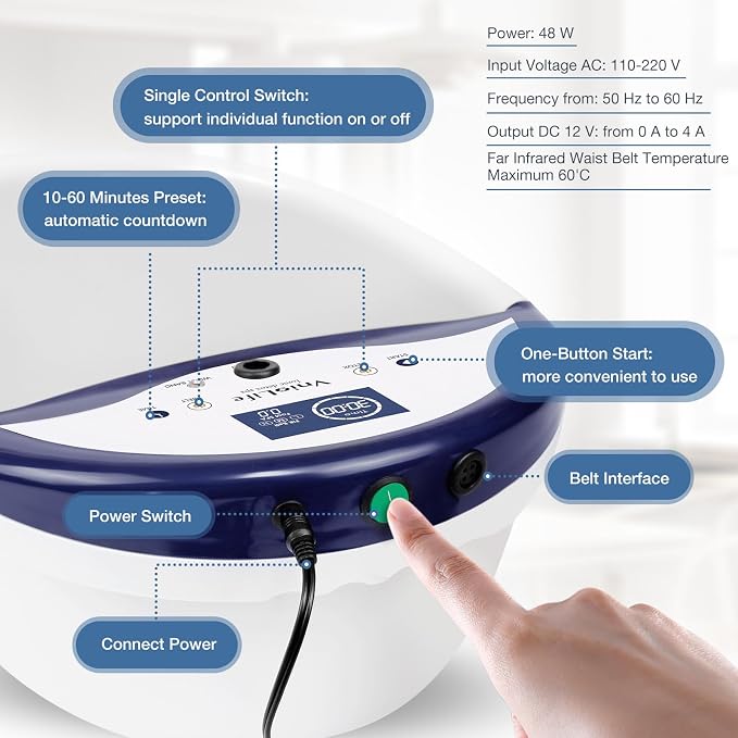 Ionic Foot Bath Detox Machine, Ion Detox Foot Bath Cleanse, LED Display Spa - Image 2