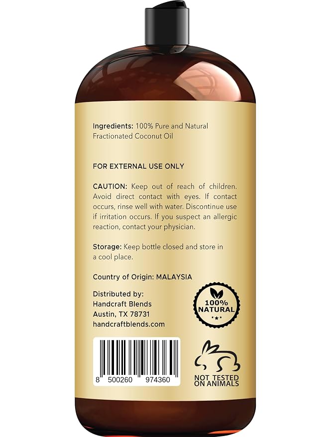 Handcraft Blends Fractionated Coconut Oil - Image 3
