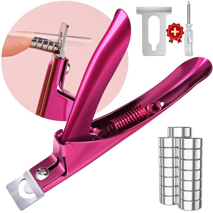Violet Red Premium Adjustable Nail Clippers by GA%26EN