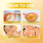 Jelly Mask for Facials Professional, Hydrating & Moisturizing Peel-Off Natural - Image 4