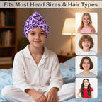 2 Pack Microfiber Hair Towel Wrap - Image 4
