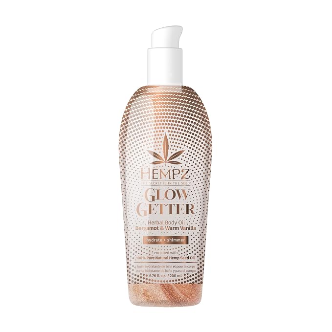 Hempz Glow Getter, Hydrating Body Oil by Hempz