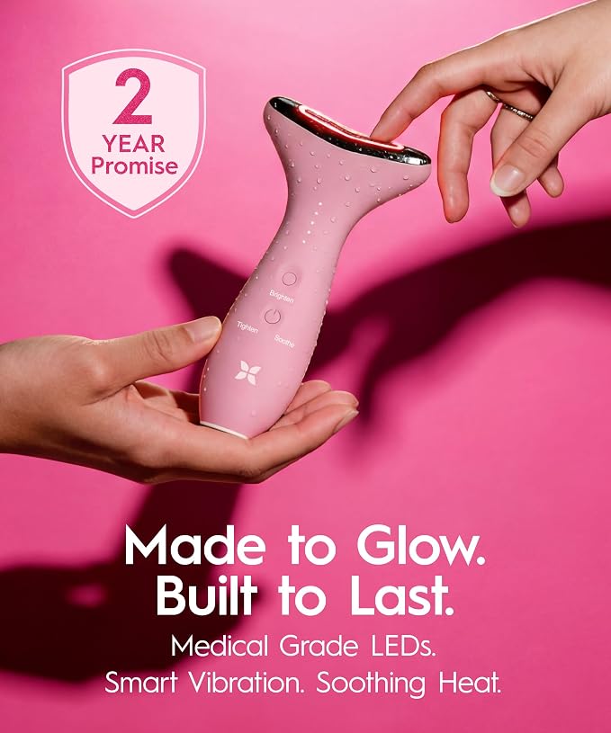 REVO Genie Facial Massager for Face and Neck, LED Face Lift Device - Image 4