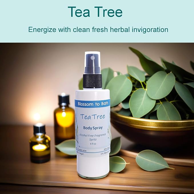Blossom to Bath Tea Tree Body Spray - Image 2