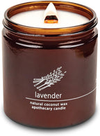 Hemlock Park Crackling Wood Wick Candle Handcrafted by HemlockPark