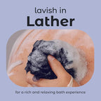 MainBasics Bath Shower Loofah Sponge Pouf Body Scrubber Exfoliator Body Wash - Image 4