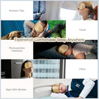 TOPOINT Silk Sleep Mask Light Blocking, 3-in-1 Cooling Heated Eye Mask - Image 8