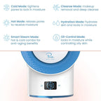 Pure Daily Care NanoSteamer Clinical 10-in-1 Smart Dermatologist Grade Ionic - Image 4