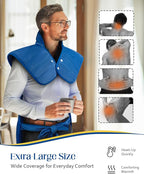 Heating Pad for Neck and Shoulders and Back, Mothers Day Gifts for Mom Wife - Image 3