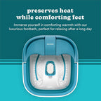 Homedics Smart Space Bubble Mate Collapsible Foot Spa, Heat-Maintaining - Image 5