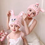 Microfiber Hair Towel Wrap for Kids, Absorbent Quick Girls Boys Hair Drying - Image 5