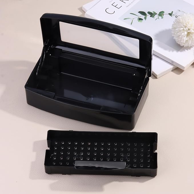 Nail Tool Sterilizer Box Plastic Disinfectant Container - Image 7