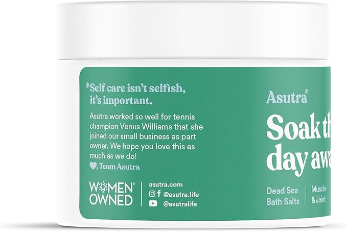ASUTRA Dead Sea Bath Salts, 16 oz - Image 3