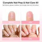 Gellen Nail Care Kit Manicure Tools Kit: Nail Strengthener and 2Pcs Nail File & - Image 2