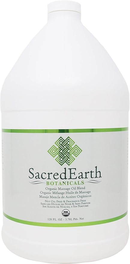 Organic Massage Oil Blend by Sacred+Earth+Botanicals