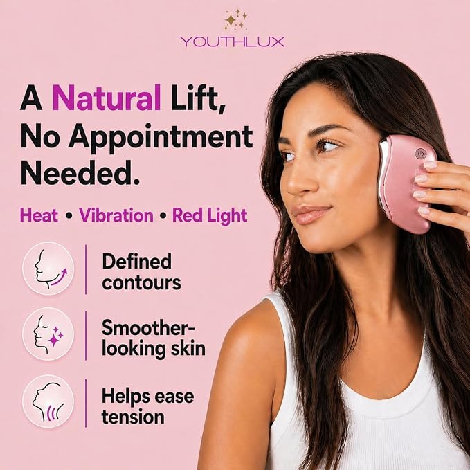 ProSculpt Heated Gua Sha Facial Massager – Electric Guasha Tool - Image 3