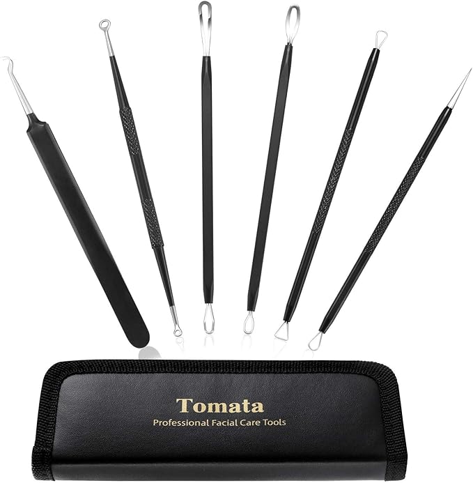 Blackhead Remover Pimple Popper Tool Kit by Tomata