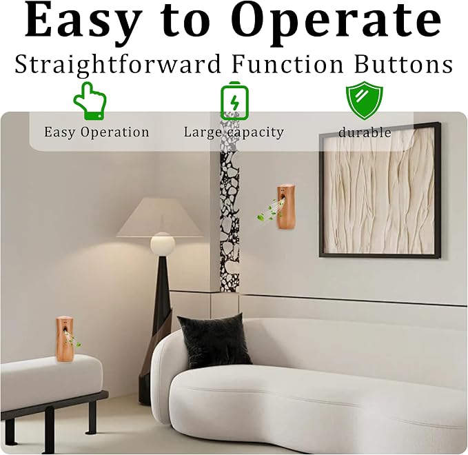 Automatic Air Freshener Spray Dispenser, Free Standing or Wall Mounted - Image 3