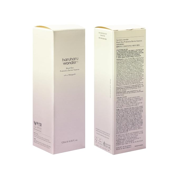 haruharu Wonder Black Rice Probiotics Barrier Essence, 4.05 fl.oz, Skin - Image 9