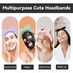 Ondder Spa Headband for Washing Face 8 Pack Aossrted Skincare Headbands for - Image 5