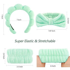 VELSCRUN Spa Headband, Makeup Face Wash Skincare Headbands, Stuff - Image 6