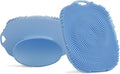 2 PCS Face Scrubber, Soft Silicone Face Exfoliator by ARIOSOX