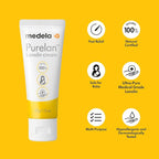 Medela Purelan Lanolin Nipple Cream, Fast Relief - Image 3