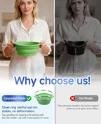 Face Bowl for Ice with Built-in Ice Tray – Collapsible Silicone Facial Ice Bath - Image 9
