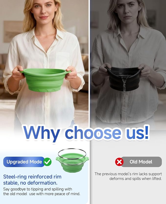 Face Bowl for Ice with Built-in Ice Tray – Collapsible Silicone Facial Ice Bath - Image 9