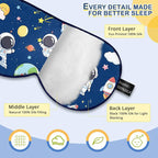 Kids Silk Sleep Mask: 100% Mulberry Silk Eye Mask - Image 2