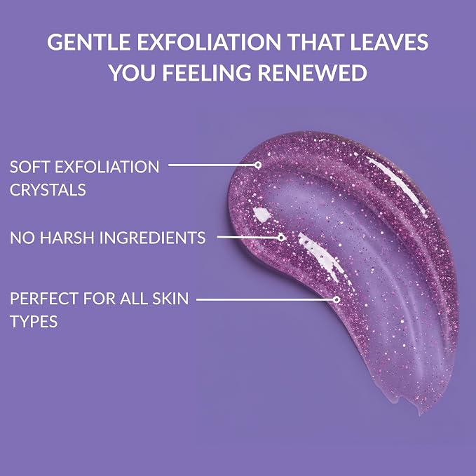 SpaScriptions Lavender & Melatonin Exfoliating Body Wash – 32 fl oz - Image 5