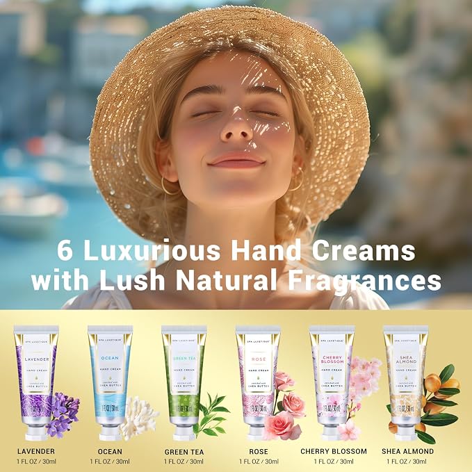 spa luxetique Hand Cream Gift Set, Mothers Day Gifts - Image 3