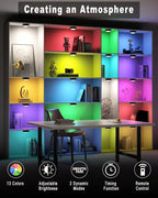 HELPLEX LED Puck Lights with Remote, 6 Pack Color Changing RGBW, Battery Powered - Image 6