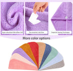 Microfiber Hair Drying Towel Wrap - Image 7