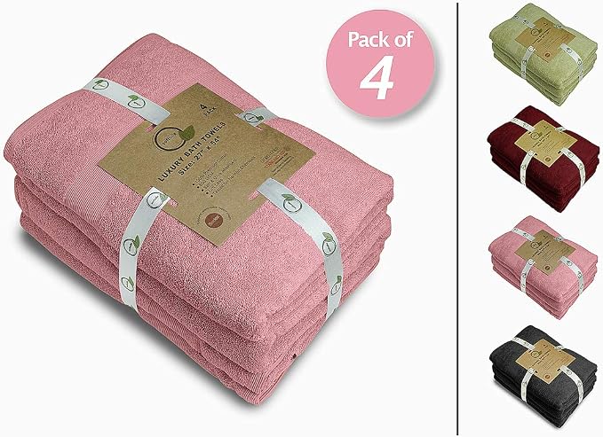 Softolle Luxury Bath Towels Set of 4 | Towels - Image 2