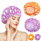 WSICSE 2 Packs Large Shower Caps by WSICSE