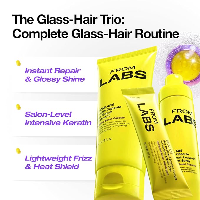 FROMLABS Hair Repair Trio – Protein Capsule Hair Repair Treatment + Intensive - Image 3